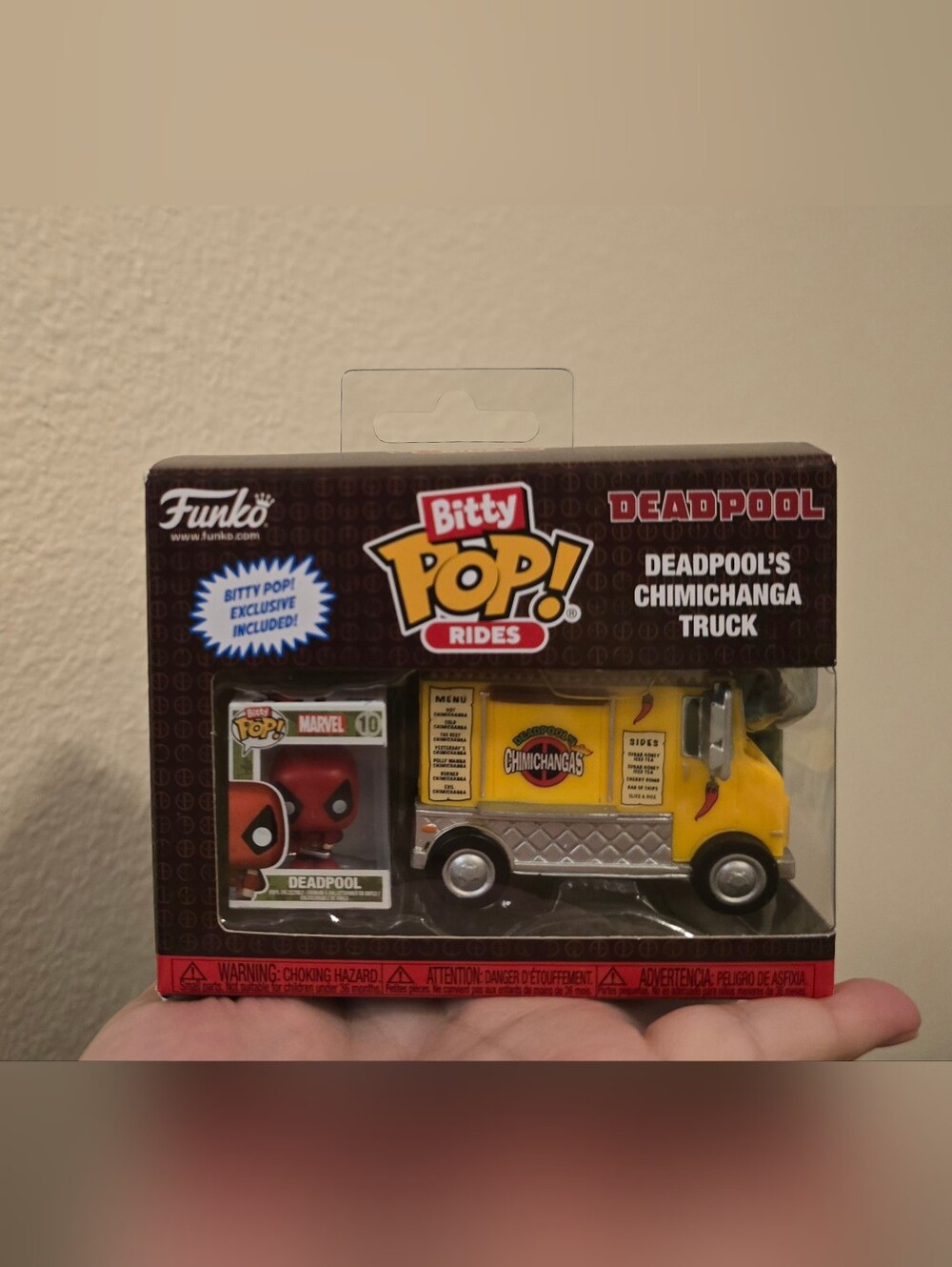Funko Bitty Pop! Rides: Deadpool's Chimichanga Truck